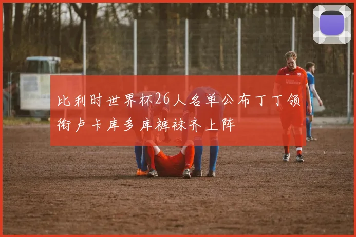 比利时世界杯26人名单公布丁丁领衔卢卡库多库裤袜齐上阵